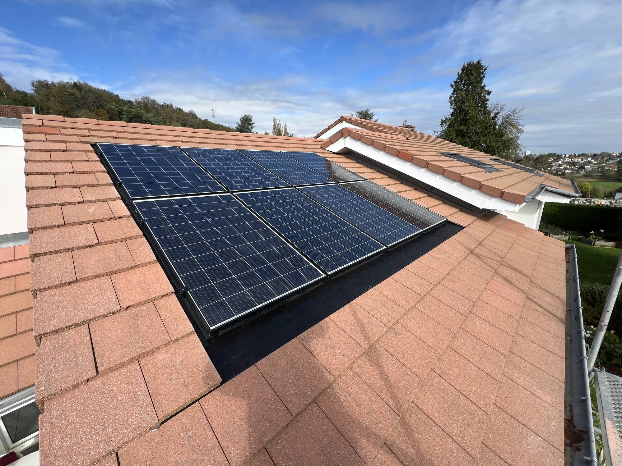 Installation de panneaux photovoltaïques de fabrication française en autoconsommation près de Belfort et Mulhouse Audincourt 3